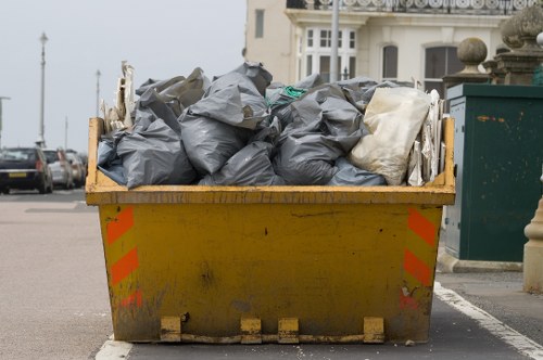 Residential waste collection in Erith